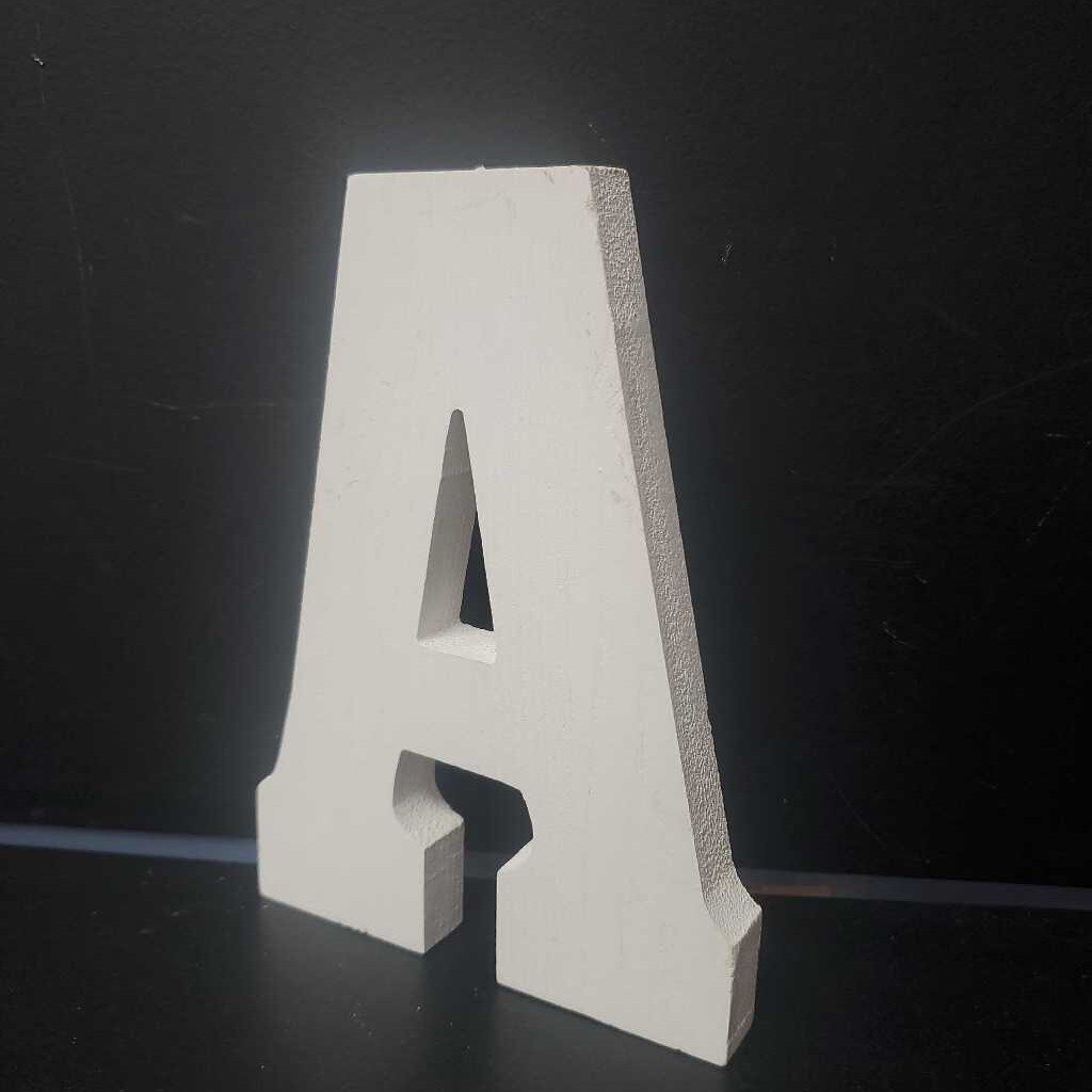 Wooden Letter A