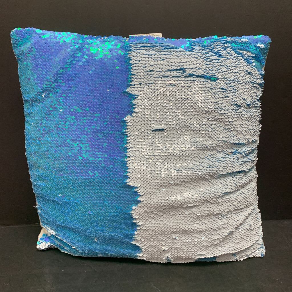 Reverse Sequin Pillow