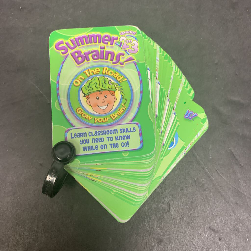 Summer Brains! Trivia Cards Grads 2 to 3