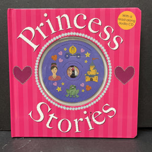 Princess stories with read along audio CD (bedtime stories)-board