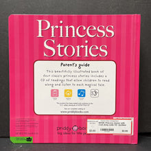 Load image into Gallery viewer, Princess stories with read along audio CD (bedtime stories)-board
