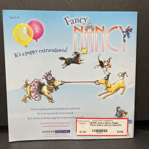 Fancy Nancy Puppy Party (fancy nancy)-character