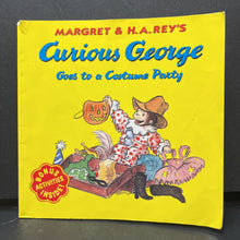 Load image into Gallery viewer, Curious George Goes to A Costume Party (Margret Rey &amp; H.A. Rey) -character
