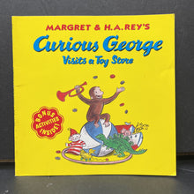 Load image into Gallery viewer, Curious George visits a toy store (Margret &amp; H.A. Rey) -character
