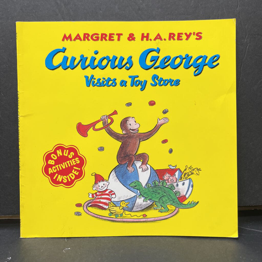 Curious George visits a toy store (Margret & H.A. Rey) -character