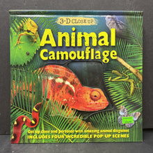 Load image into Gallery viewer, Animal Camouflage 3-D Close Up-educational
