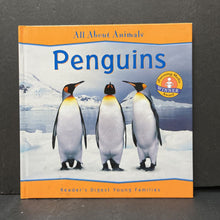 Load image into Gallery viewer, Penguins (All About Animals) (Jane Arlington &amp; Sharon Langdon) -educational
