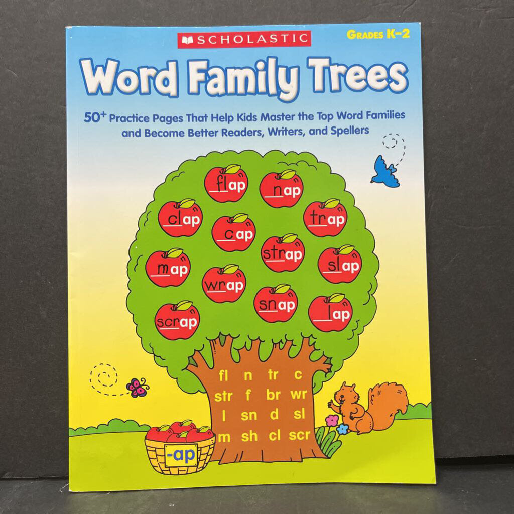 Word Family Trees (Grades K-2) -workbook