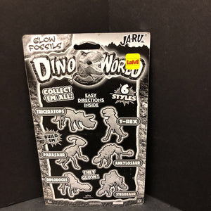 Dino World Glow Fossils Parasaur & Stegosaur (NEW)