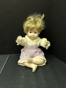 Porcelain Baby Doll 1990 Vintage Collectible (Danbury Mint)