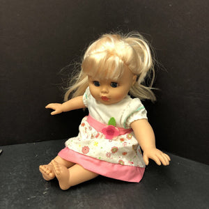 Baby Doll in Flower Dress