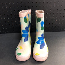 Load image into Gallery viewer, Girls Flower Rain Boots
