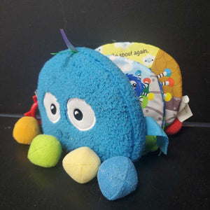 "The Itsy Bitsy Spider" Soft Book Rattle Attachment Toy