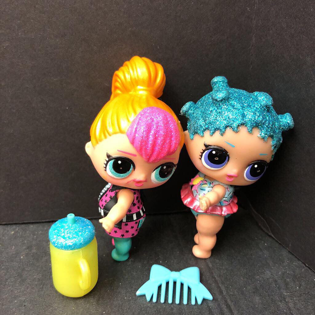 2pk Dolls w/Accesories