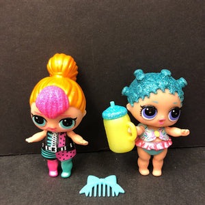 2pk Dolls w/Accesories