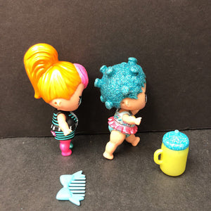 2pk Dolls w/Accesories