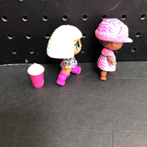 2pk Dolls w/Accesories