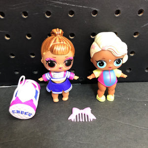 2pk Dolls w/Accesories