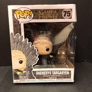 Daenerys Targaryen on Iron Throne 75 (Game Of Thrones) (NEW)