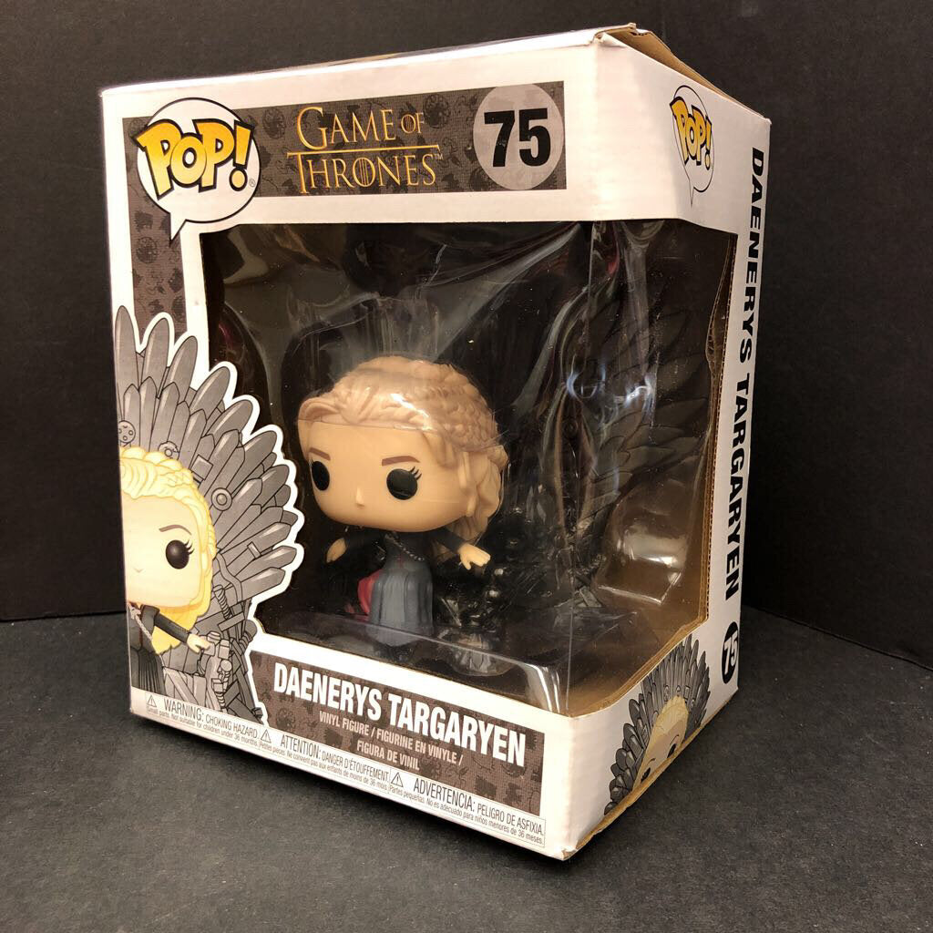 Daenerys Targaryen on Iron Throne 75 (Game Of Thrones) (NEW)