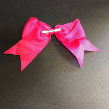 Load image into Gallery viewer, Solid Ribbon Hairbow Clip
