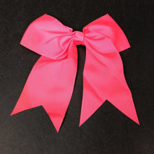 Load image into Gallery viewer, Solid Ribbon Hairbow Clip
