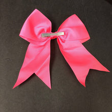 Load image into Gallery viewer, Solid Ribbon Hairbow Clip
