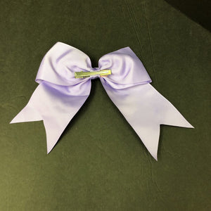 Solid Ribbon Hairbow Clip