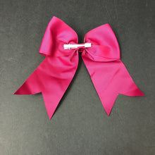 Load image into Gallery viewer, Solid Ribbon Hairbow Clip
