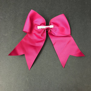 Solid Ribbon Hairbow Clip