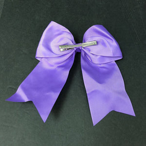 Solid Ribbon Hairbow Clip