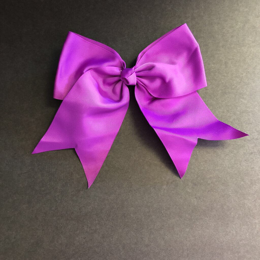 Solid Ribbon Hairbow Clip