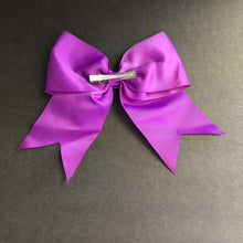 Load image into Gallery viewer, Solid Ribbon Hairbow Clip
