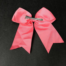 Load image into Gallery viewer, Solid Ribbon Hairbow Clip
