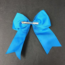 Load image into Gallery viewer, Solid Ribbon Hairbow Clip
