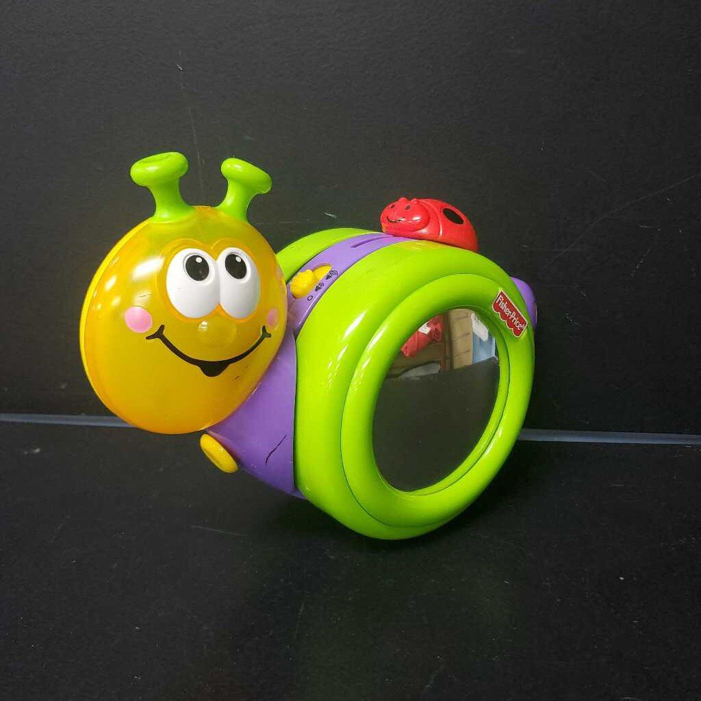 Fisher price 1 2 best sale 3 crawl along snail