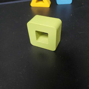 4pc Wooden Shape Blocks