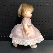 Load image into Gallery viewer, &quot;Sweet Baby&quot; Baby Doll in Dress 1965 Vintage Collectible
