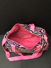 Load image into Gallery viewer, &quot;Dare To Dream Gymnast&quot; Animal Print Gymnastics Bag
