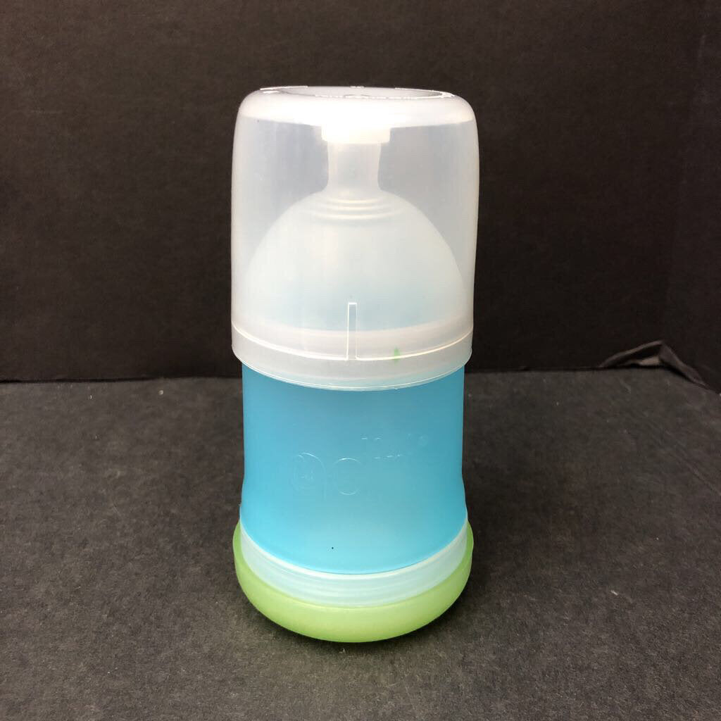 Natural Nurser Baby Bottle w/Lid (Adiri)