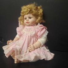 Load image into Gallery viewer, Lifelike Baby Doll in Flower Dress
