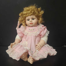 Load image into Gallery viewer, Lifelike Baby Doll in Flower Dress
