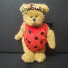 Load image into Gallery viewer, Melinda I Rosebeary Collectible Bear in Ladybug Outfit
