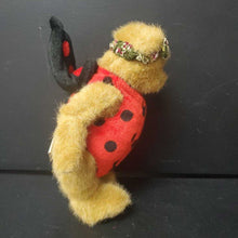 Load image into Gallery viewer, Melinda I Rosebeary Collectible Bear in Ladybug Outfit
