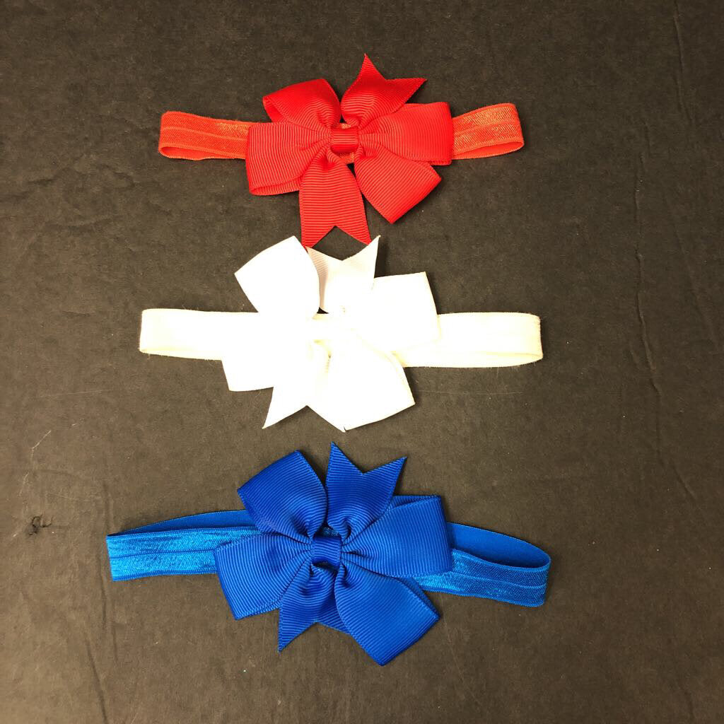 3pk Bow Headbands