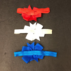 3pk Bow Headbands