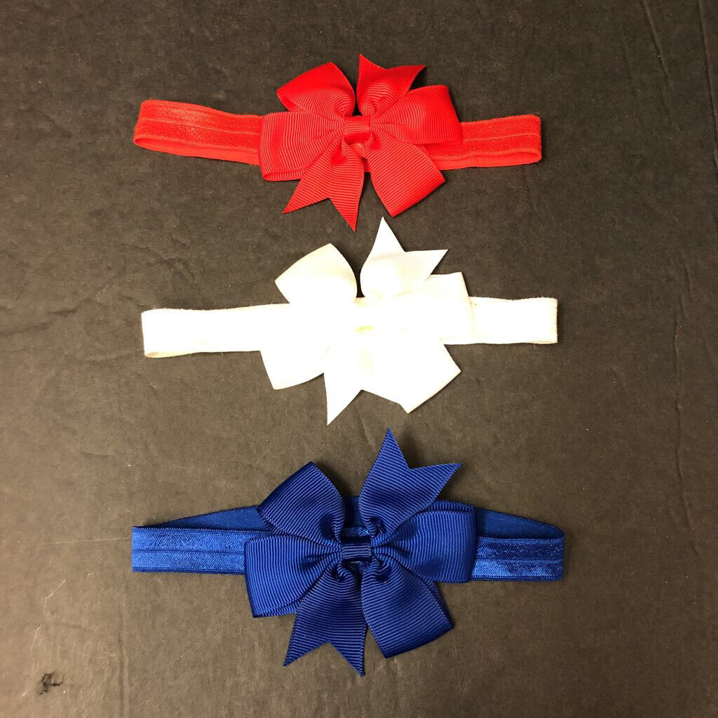 3pk Bow Headbands