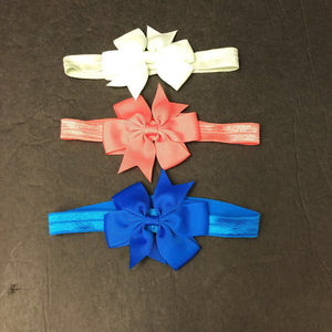 3pk Bow Headbands