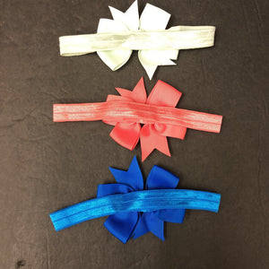 3pk Bow Headbands