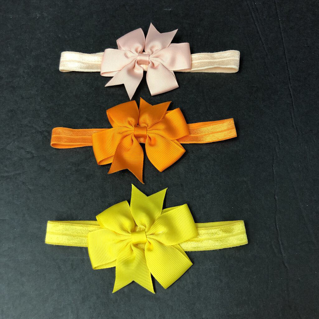 3pk Bow Headbands